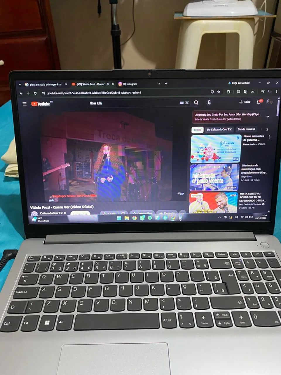 Notebook LENOVO Ideapad Core i3 8GB Ram - Foto 2