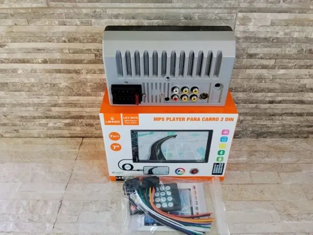 Central Multimídia Lehmox Bluetooth Mp5 2 Din 7 Polegadas - Foto 5
