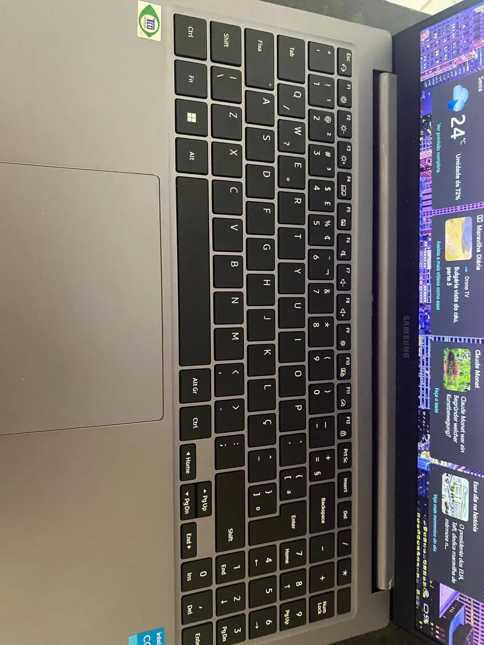 Notebook Samsung galaxy book 4 I3 8gb 512gb - Foto 2