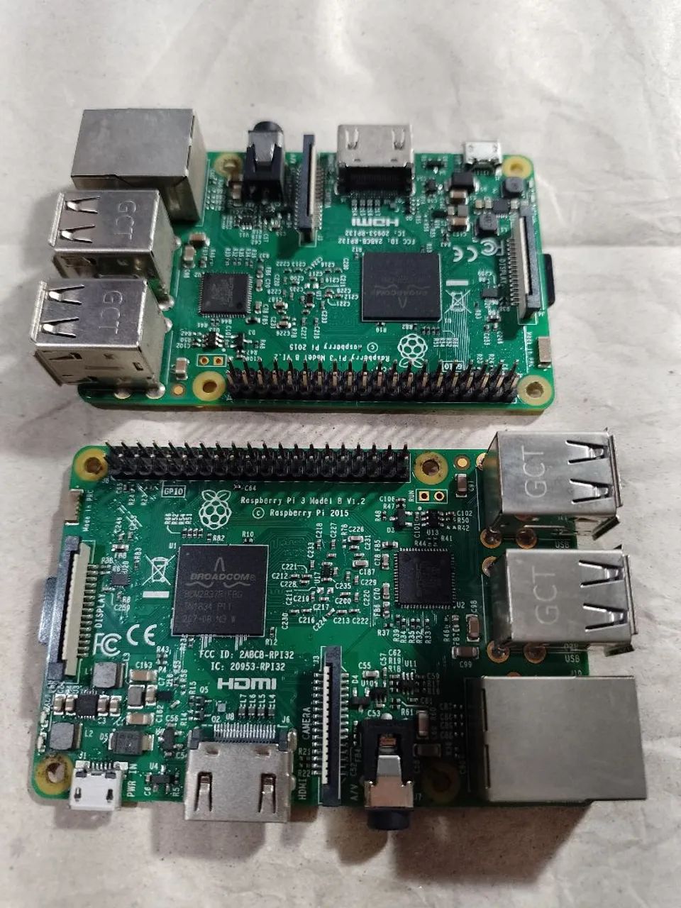 Raspberry Pi 3- Model B com cartão 128GB, 2 peças.