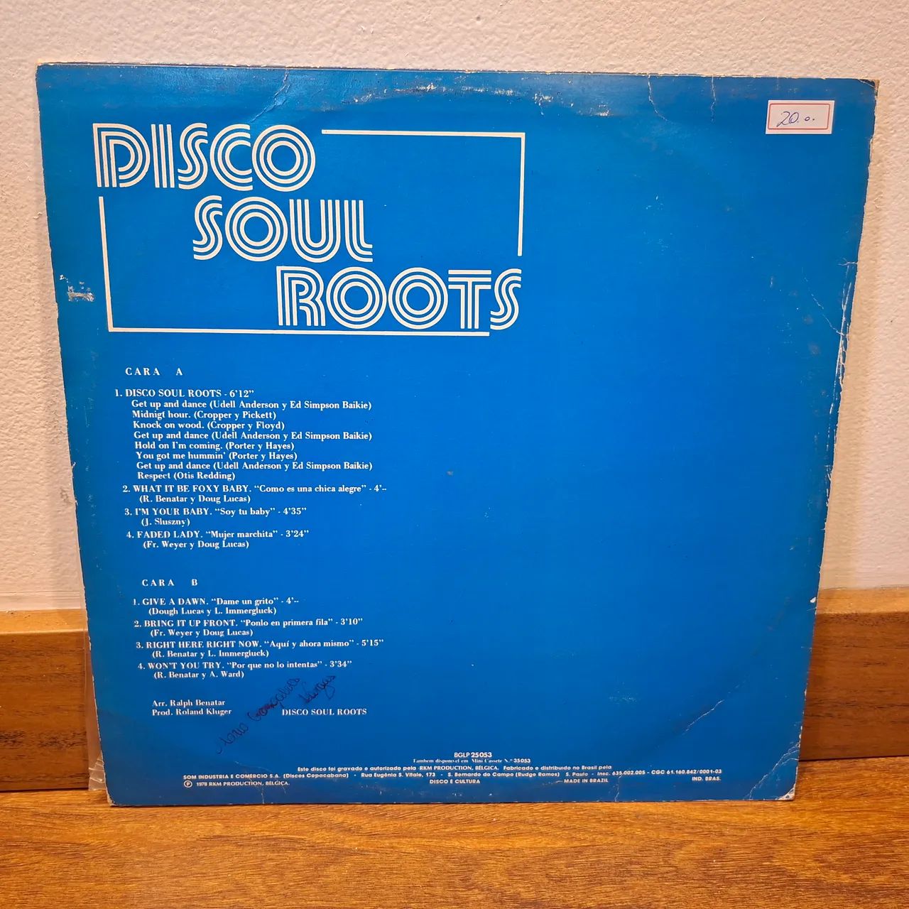 LP Disco Soul Roots / The O.S.S. Orchestra - Foto 2