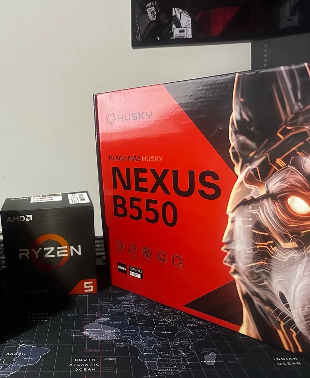 Vende-se processador e placa mãe ddr4