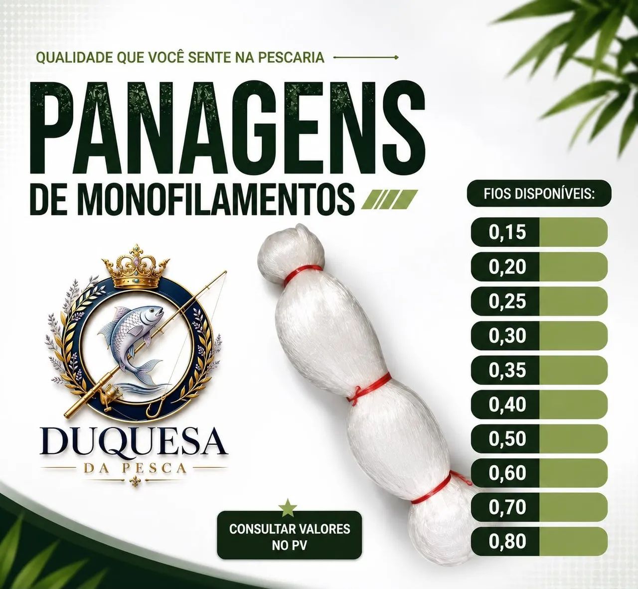 Materiais de Pesca