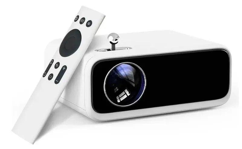 Mini Projetor Wanbo Mini Pro LED Wi-Fi e Bluetooth Branco