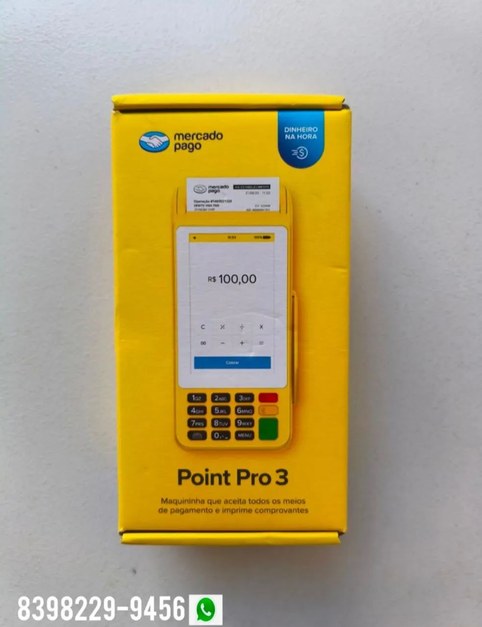 Máquineta Point Pro 3 Mercado Pago  - Foto 2
