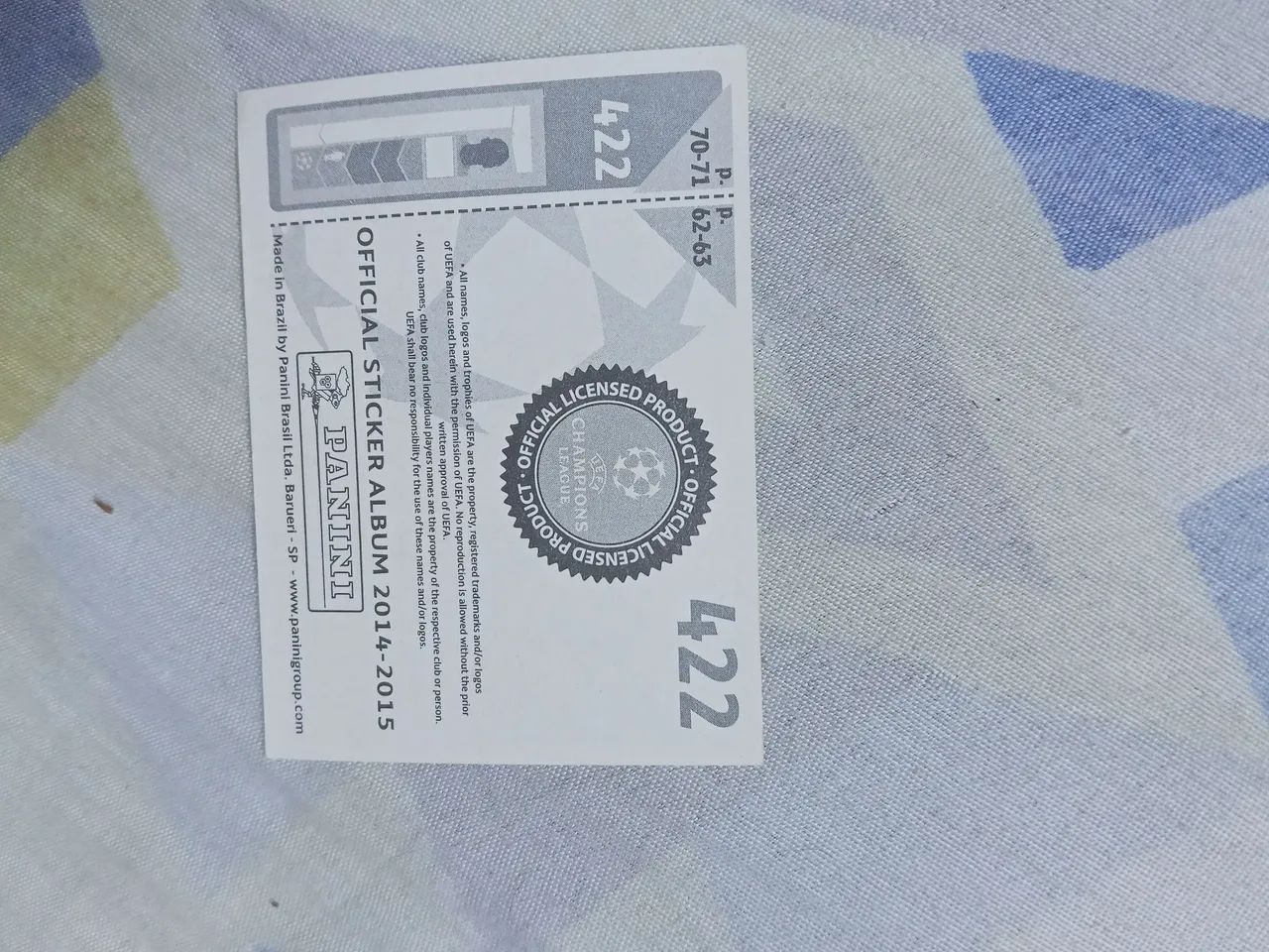 Figurinha do rakitic de 2014 - Foto 2