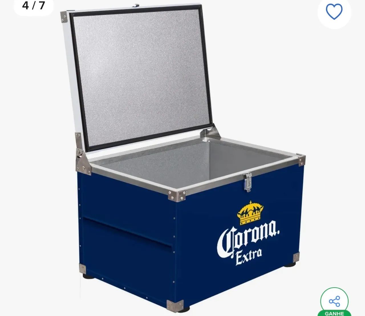 Cooler Caixa Térmica Corona 120 Litros Para Bebidas - Foto 4