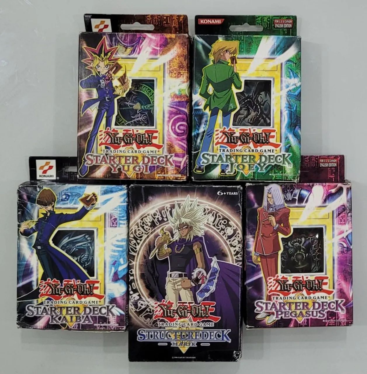 Coleo Completa Yu-Gi-Oh Starter Decks Clssicos (Yugi/Kaiba/Joey/Pegasus)  + Deck Marik - Brinquedos e Jogos - Cruzeiro do Sul, Nova Iguau 1492783878  | OLX