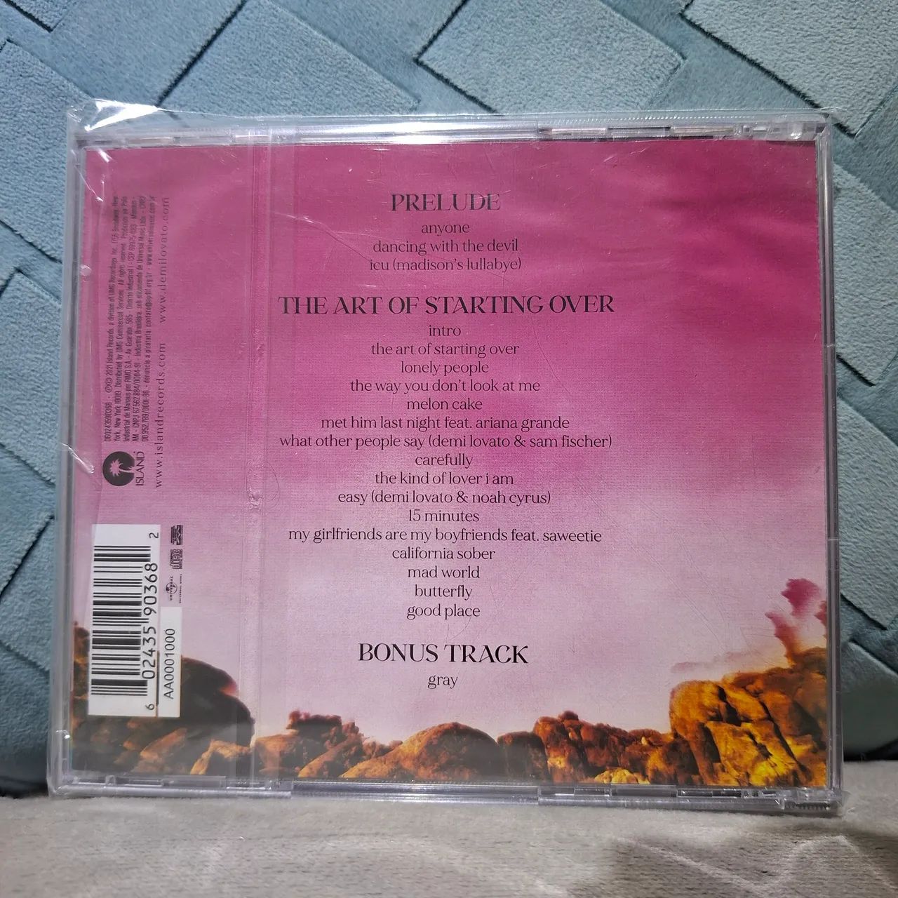 CD Demi Lovato - Dancing With The Devil - Capa ROSA - Foto 2