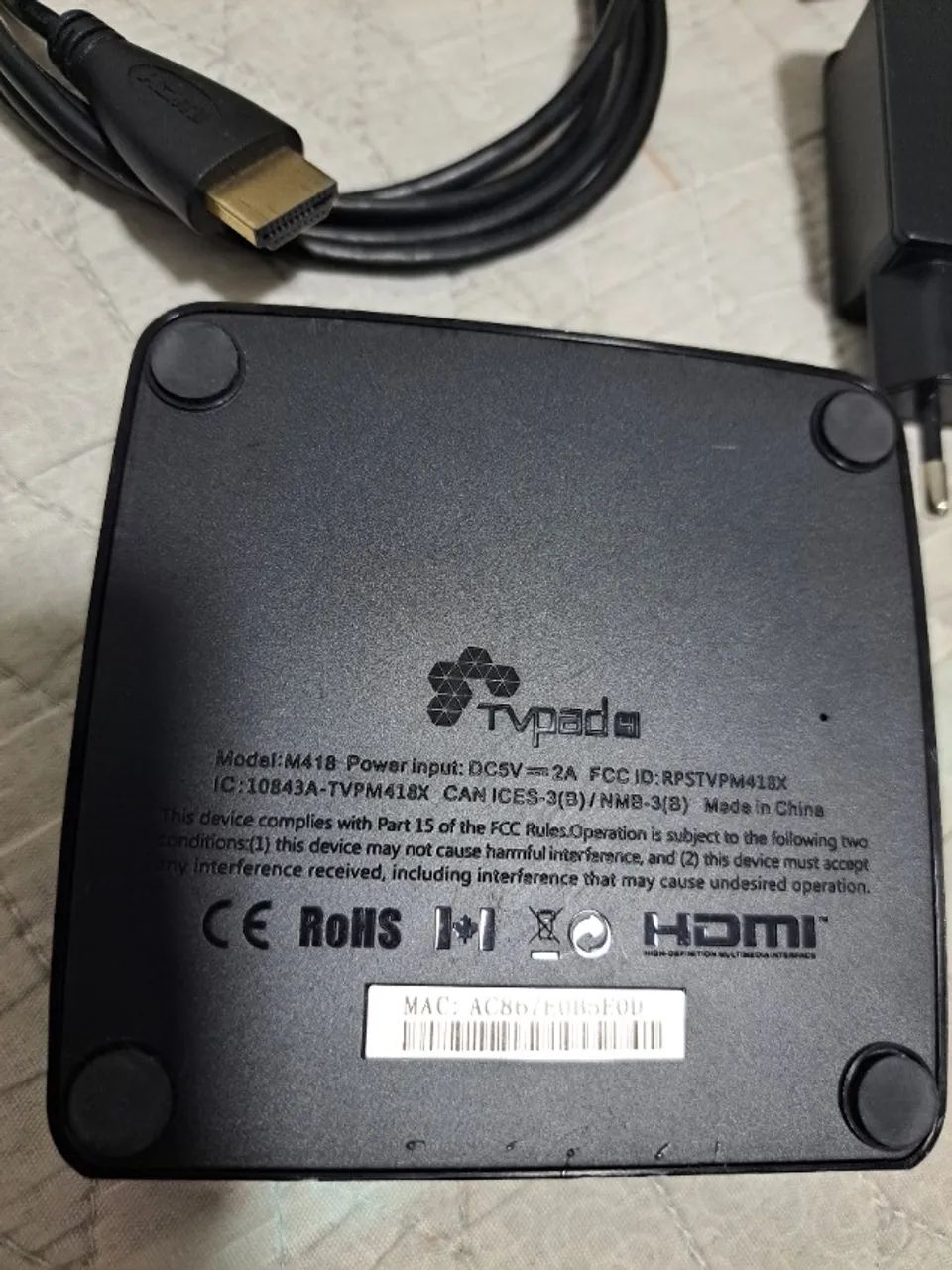 TVPad 4 modelo M418 preto (USADO) - Foto 6