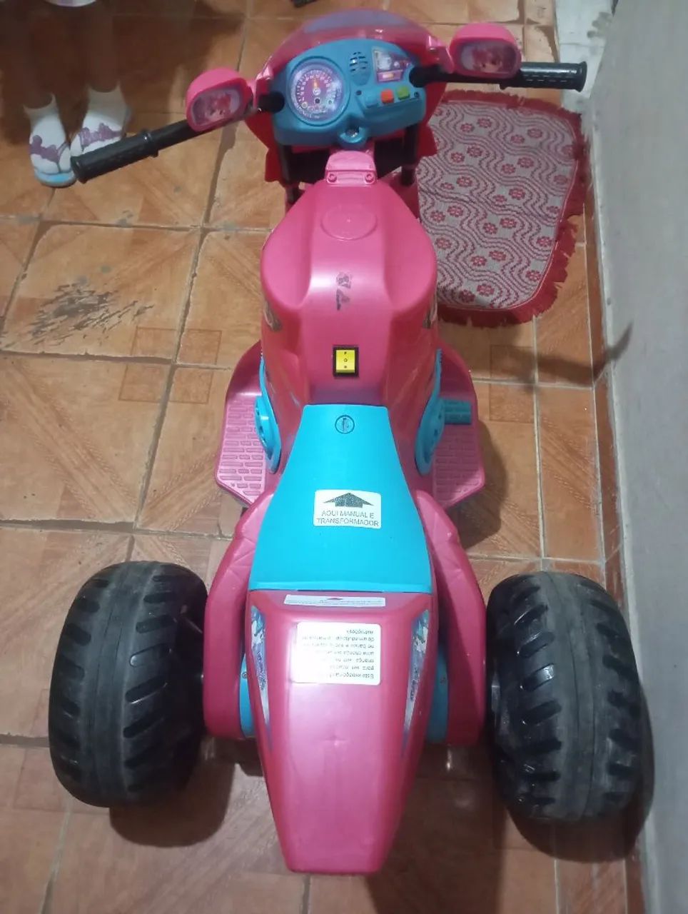 Moto elétrica infantil 