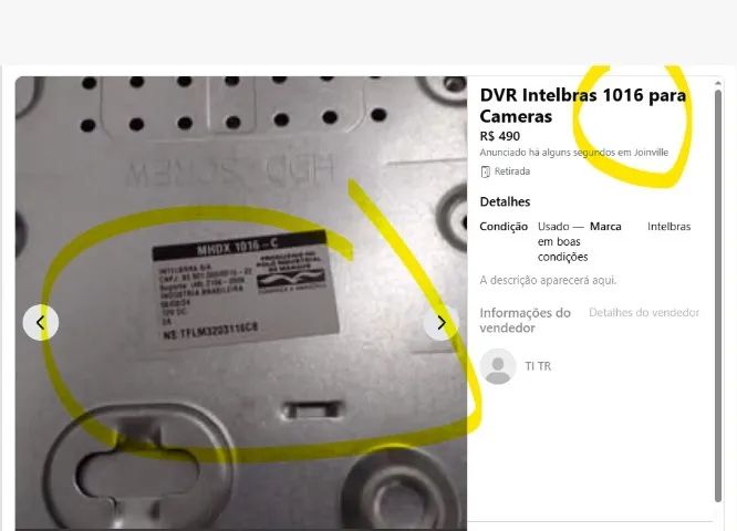 DVR Intelbras 1016 para Cameras - Foto 3
