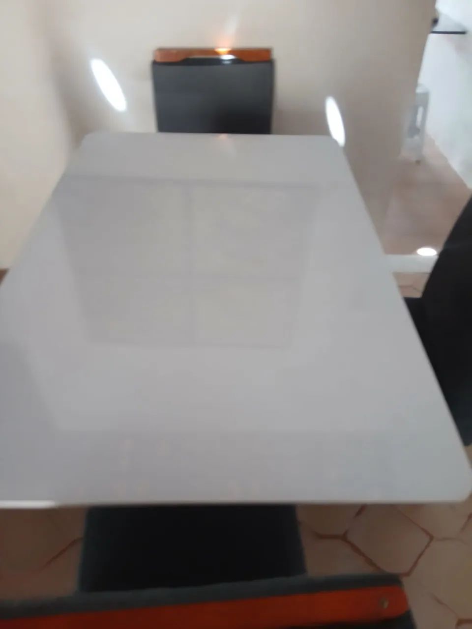 Mesa de vidro 4 cadeiras - Foto 5