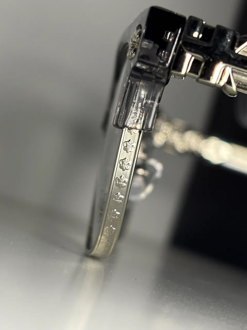 Óculos chrome hearts cinza - Foto 3