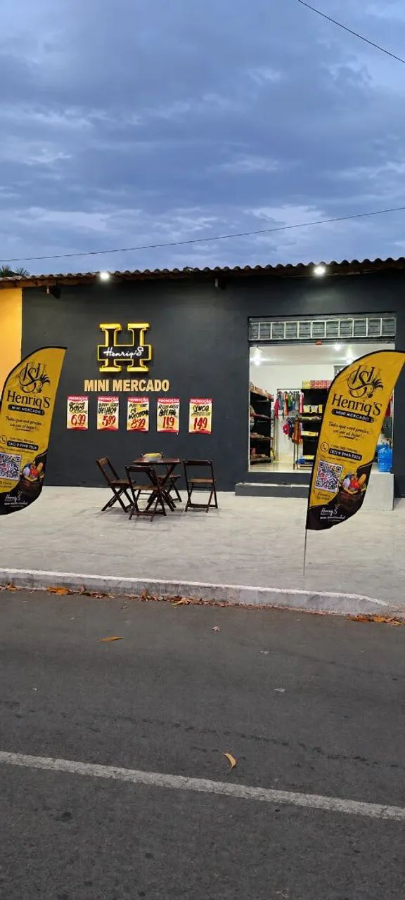 Vendo ou troco Mini mercado
