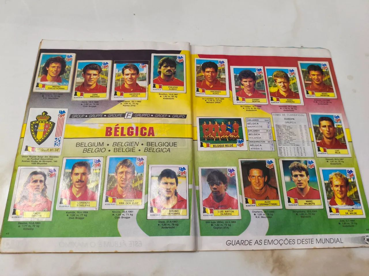Album de figurinhas completo da copa do mundo de 1994 - Foto 5