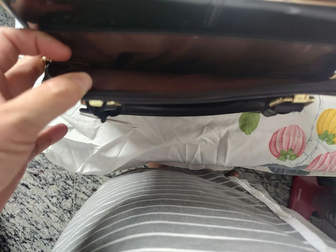 Bolsa Feminina H&J Preta - Foto 5