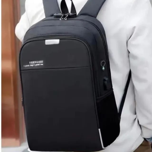 Mochila Notebook Antifurto Impermeável USB 15.6 Executiva Nova - Foto 2