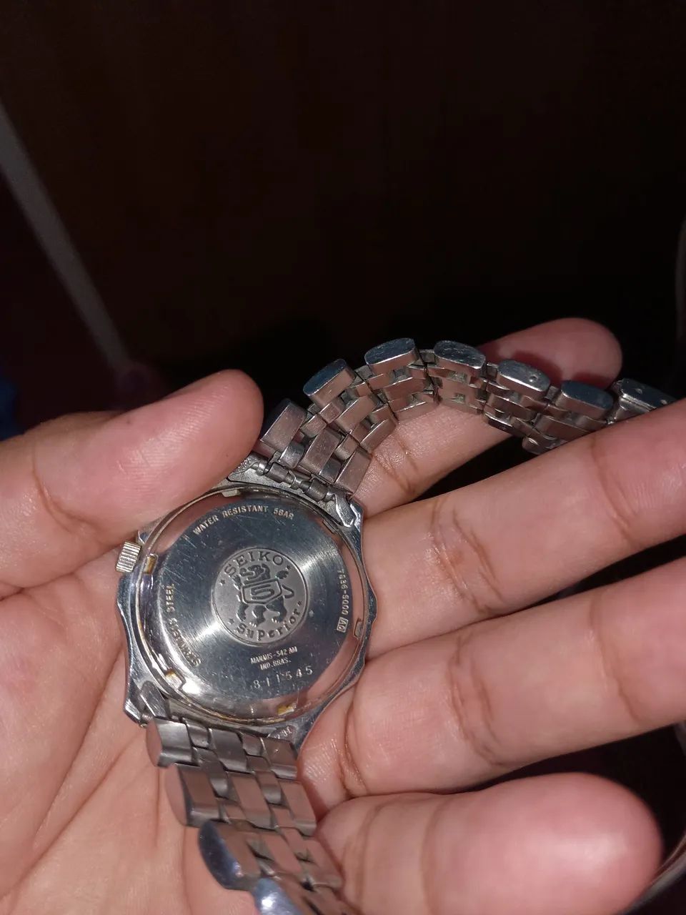 Relógio SEIKO 5 SUPERIOR AUTOMÁTICO ORIGINAL - PEÇA VINTAGE - Foto 2