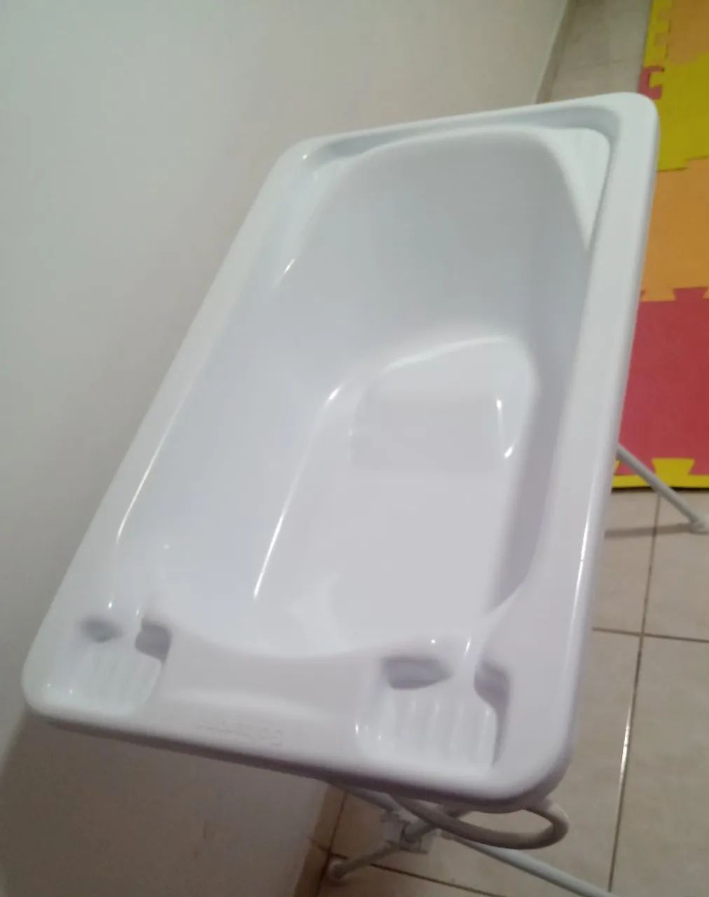 Banheira Plástica Branca Galzerano - Foto 3