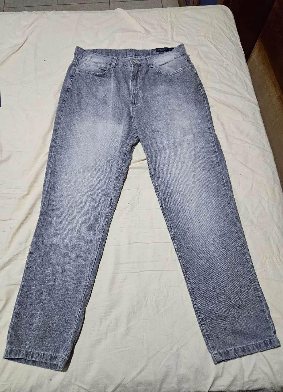 Calça Jeans Cinza 