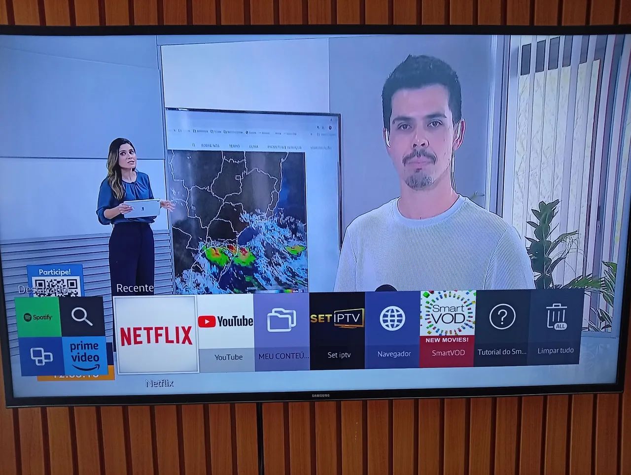 Samt tv Samsung 4k 48 polegadas  - Foto 4