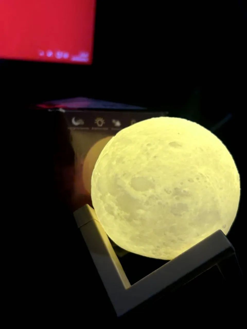 Luminária de lua - Foto 2
