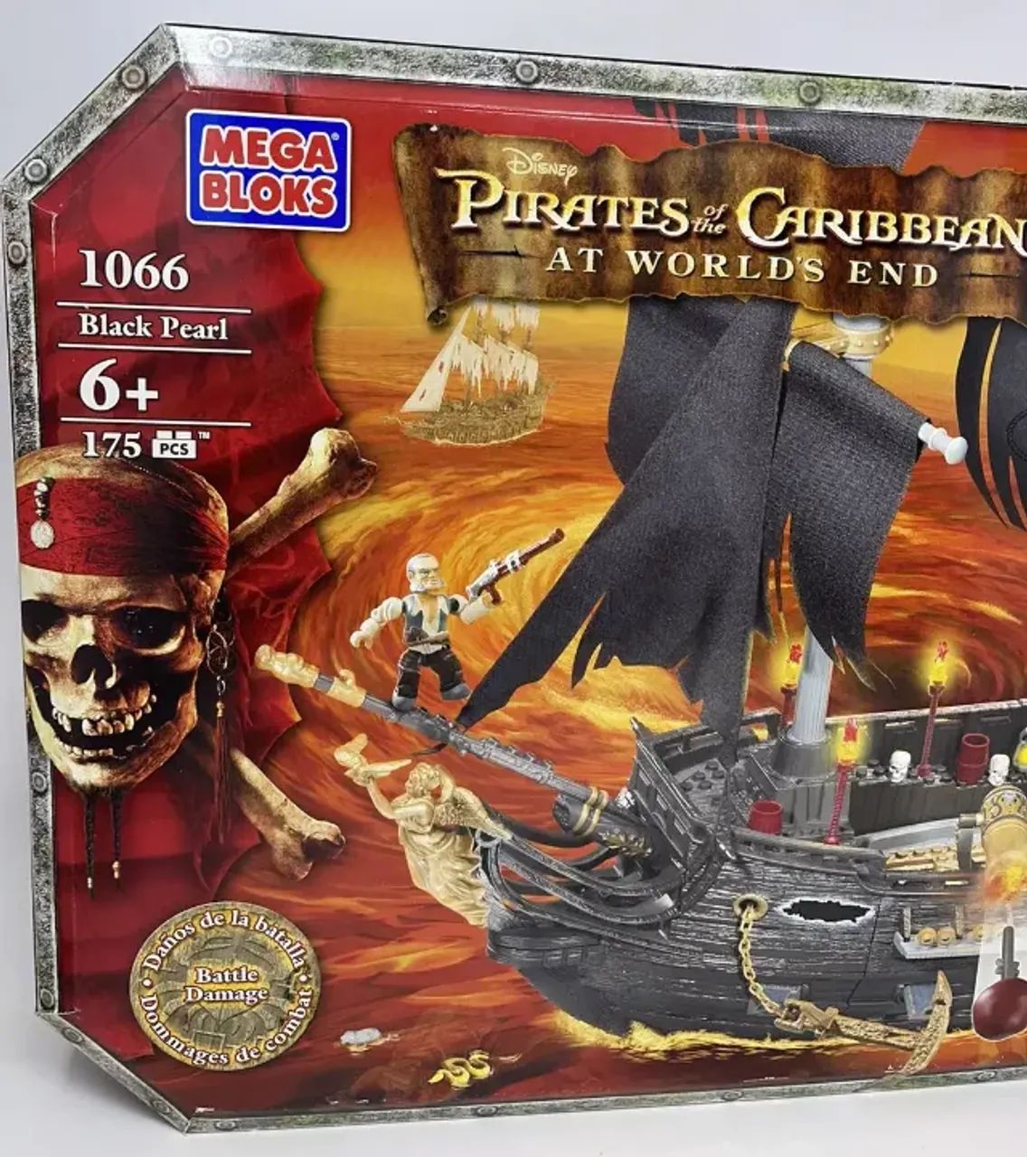 Mega Bloks Piratas Do Caribe 3 - Navio Pérola Negra 175pçs - Foto 4