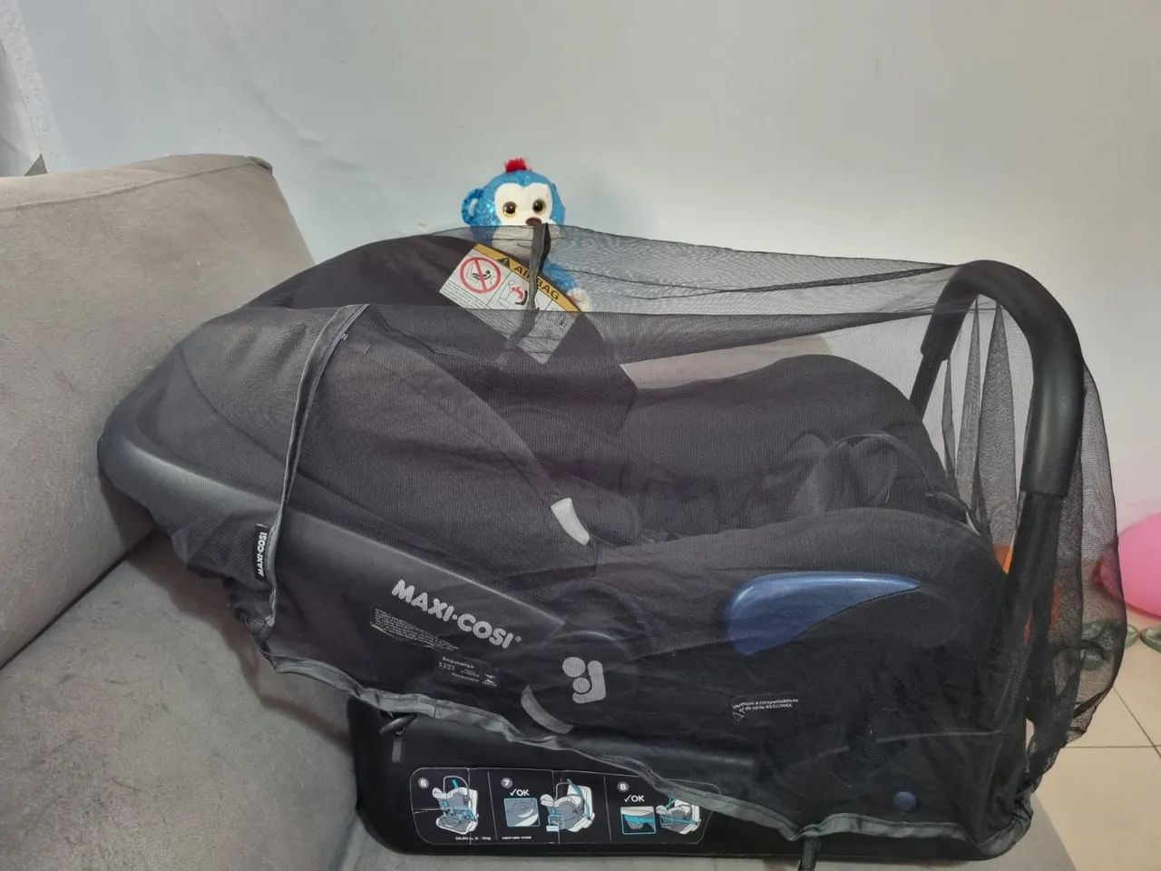 Bebe Conforto Maxi Cosi com base de cinto. - Foto 6