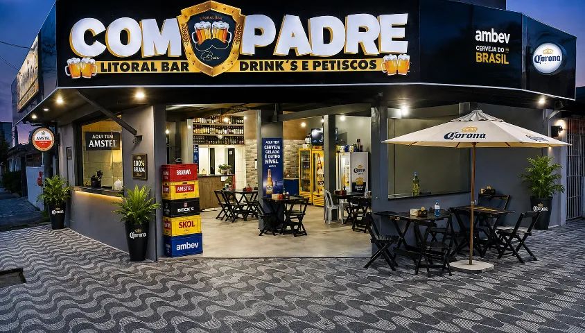 Passo Ponto Bar Completo  Só Entrar e Trabalhar