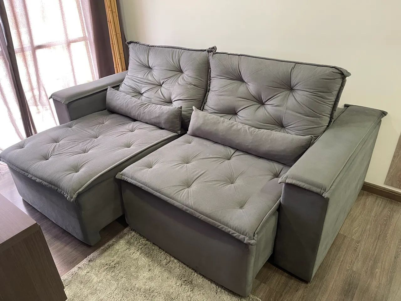 Sofa amsterda retratil 2.5m - Foto 3