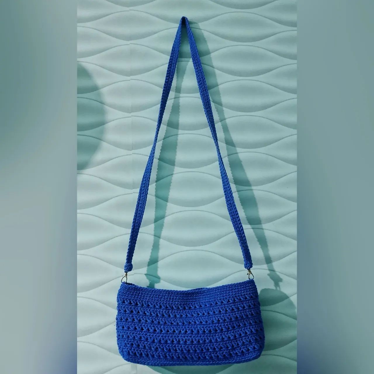 Bolsa cindy em crochê  - Foto 5