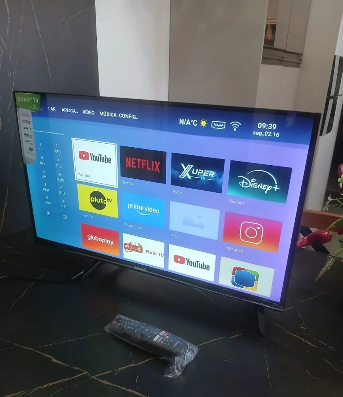 Tv 32 polegadas nova na caixa entrego sem taxa, smart tv - Foto 4