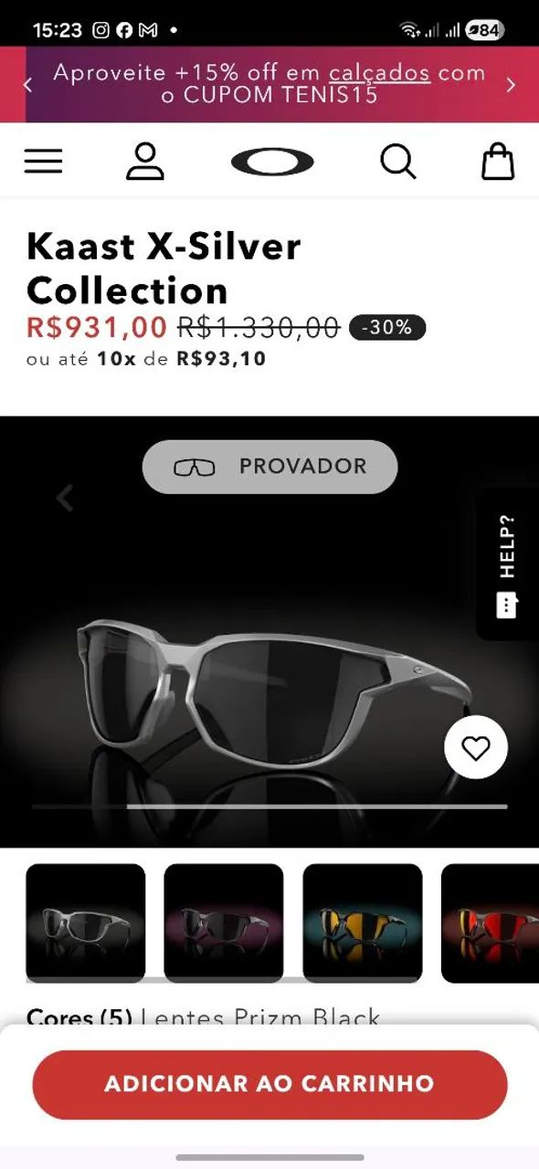 Óculos Oakley Kaast