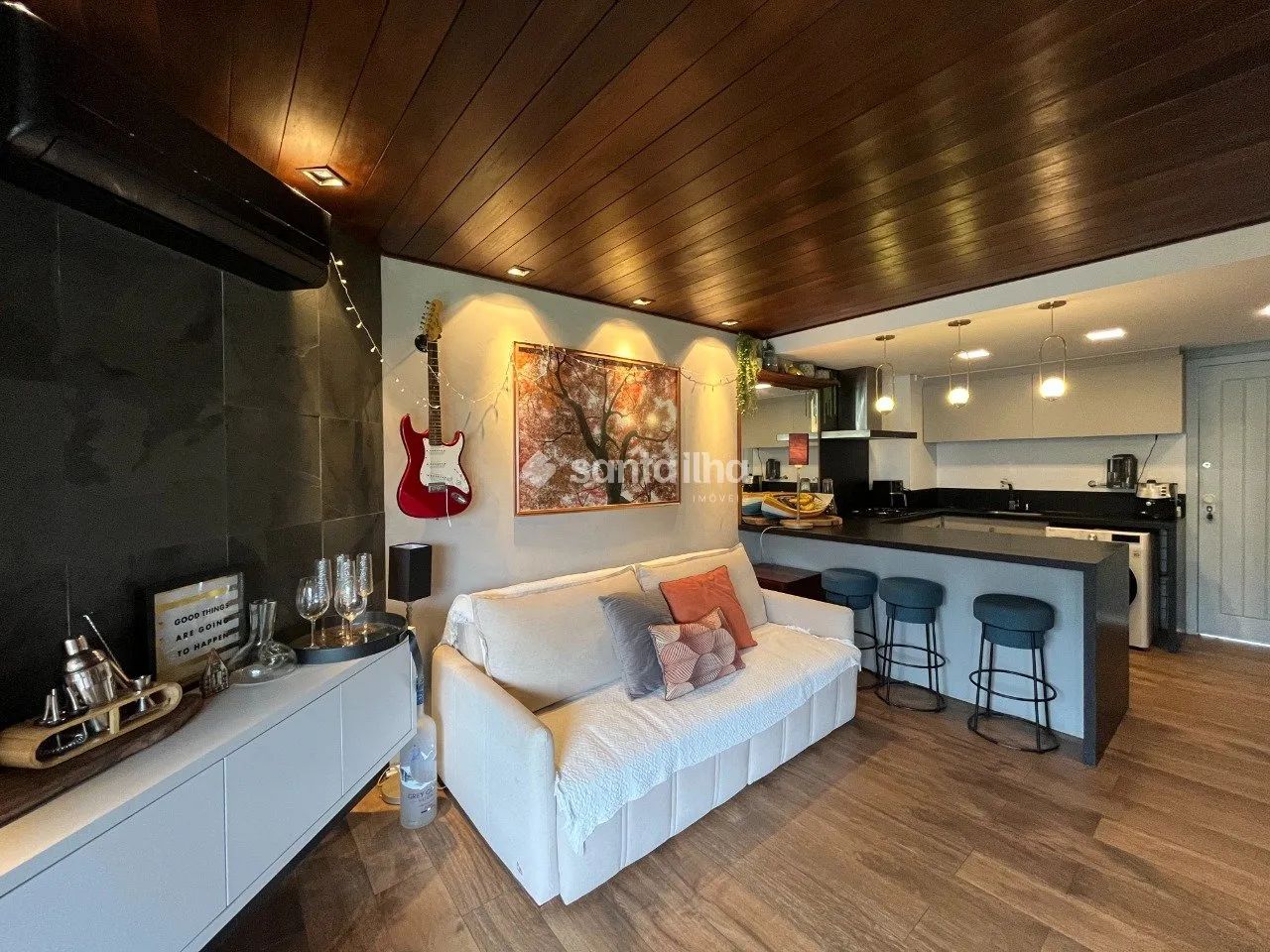 Apartamento com 1 dormitórios para alugar, 64m² - Lagoa da Conceição - Florianópolis/SC - Foto 3