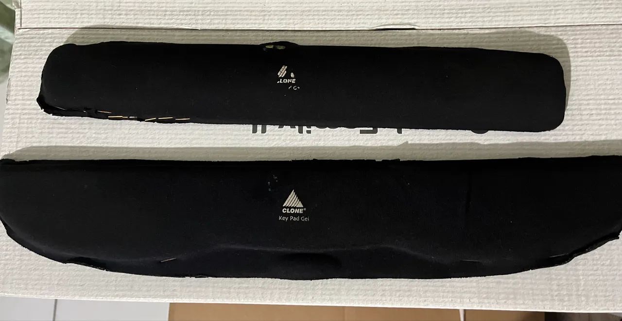 Pads acolchoados para teclado 
