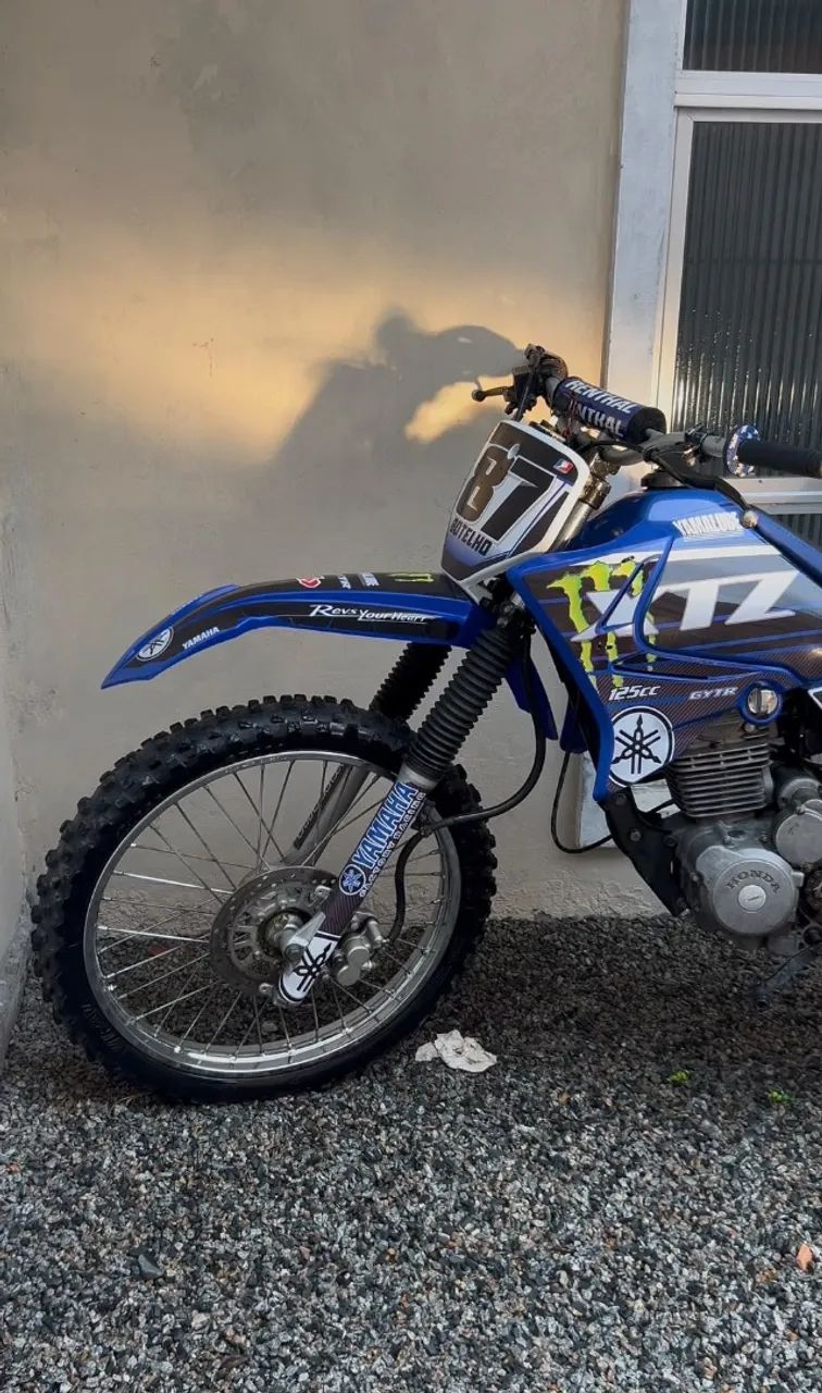 XTZ DE TRILHA COM MOTOR 220CC - Foto 2