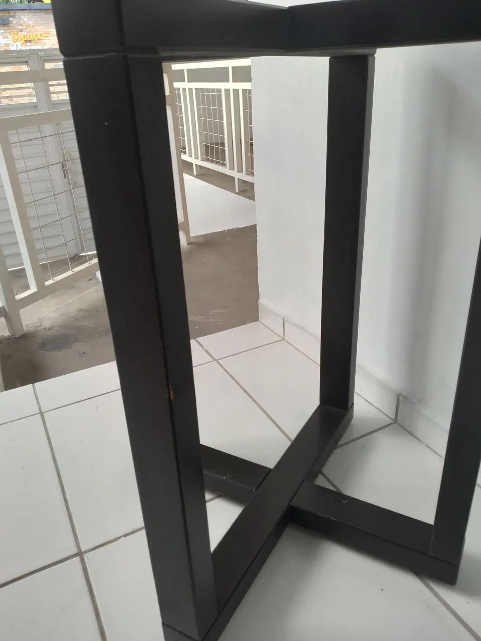 Base de madeira para mesa de vidro - Foto 3
