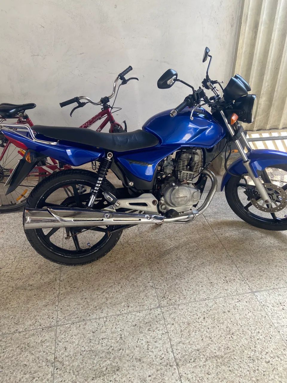 Titan 150 esd, azul Twister  - Foto 3