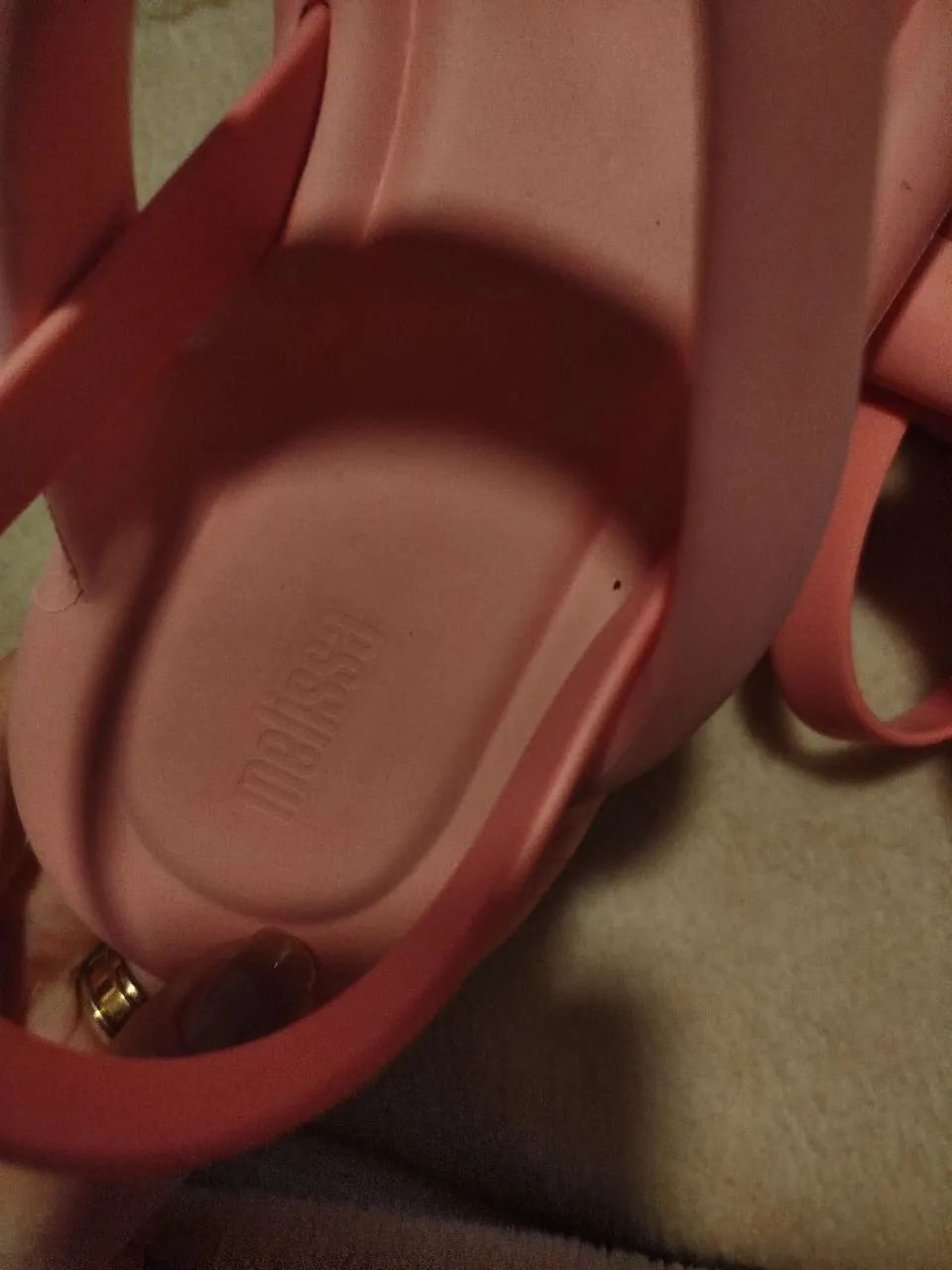Sandália melissa free sandal rosa 36  - Foto 5