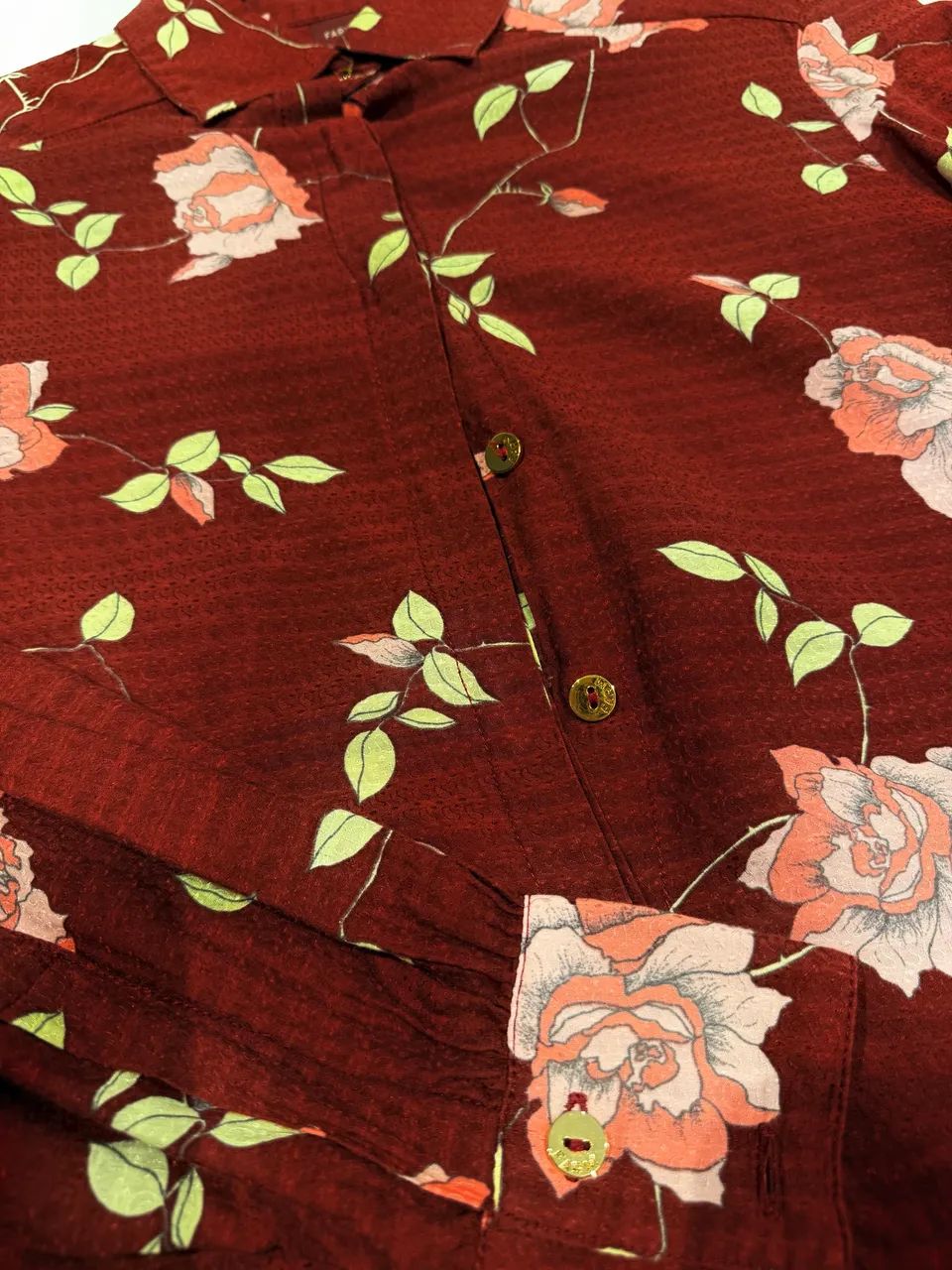 Camisa Farm tam P - Foto 4