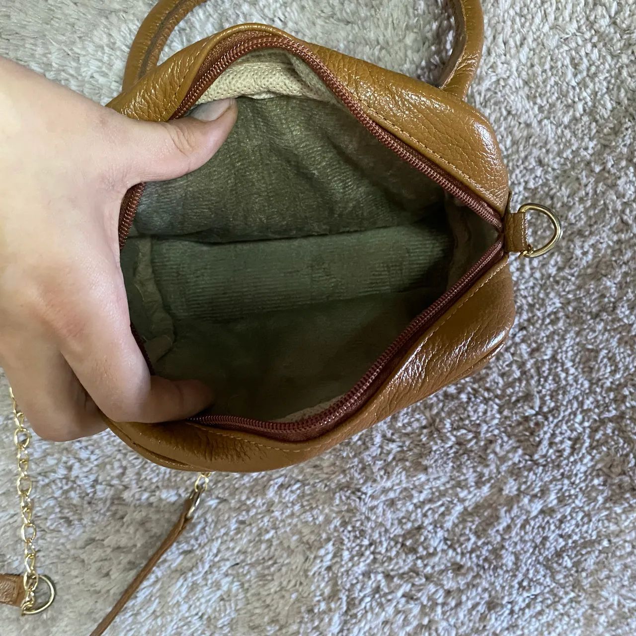 Mini bolsa Arrazo Couro  - Foto 3