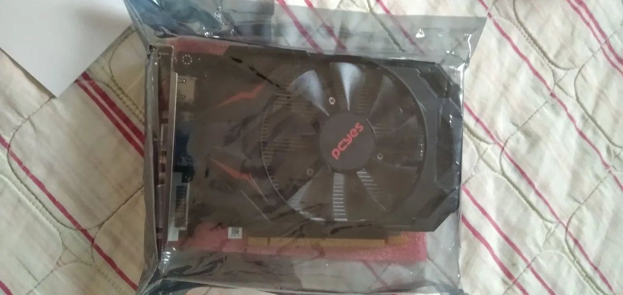 Placa de vídeo 4gb gddr5 128bits zero lacrada - Foto 3