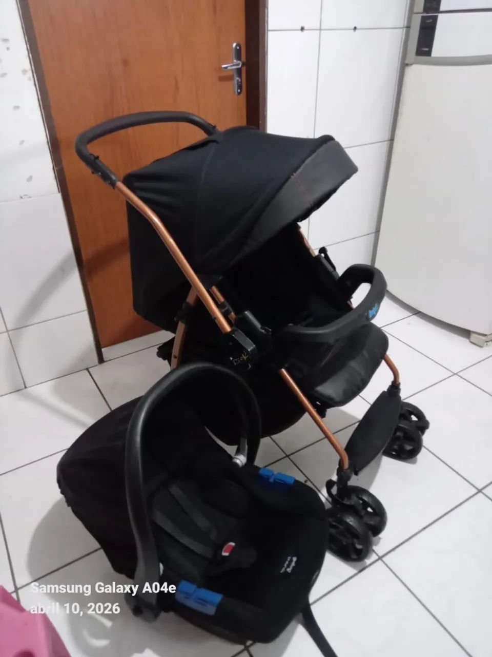 Carrinho de bebê burigotto e bb conforto  - Foto 5