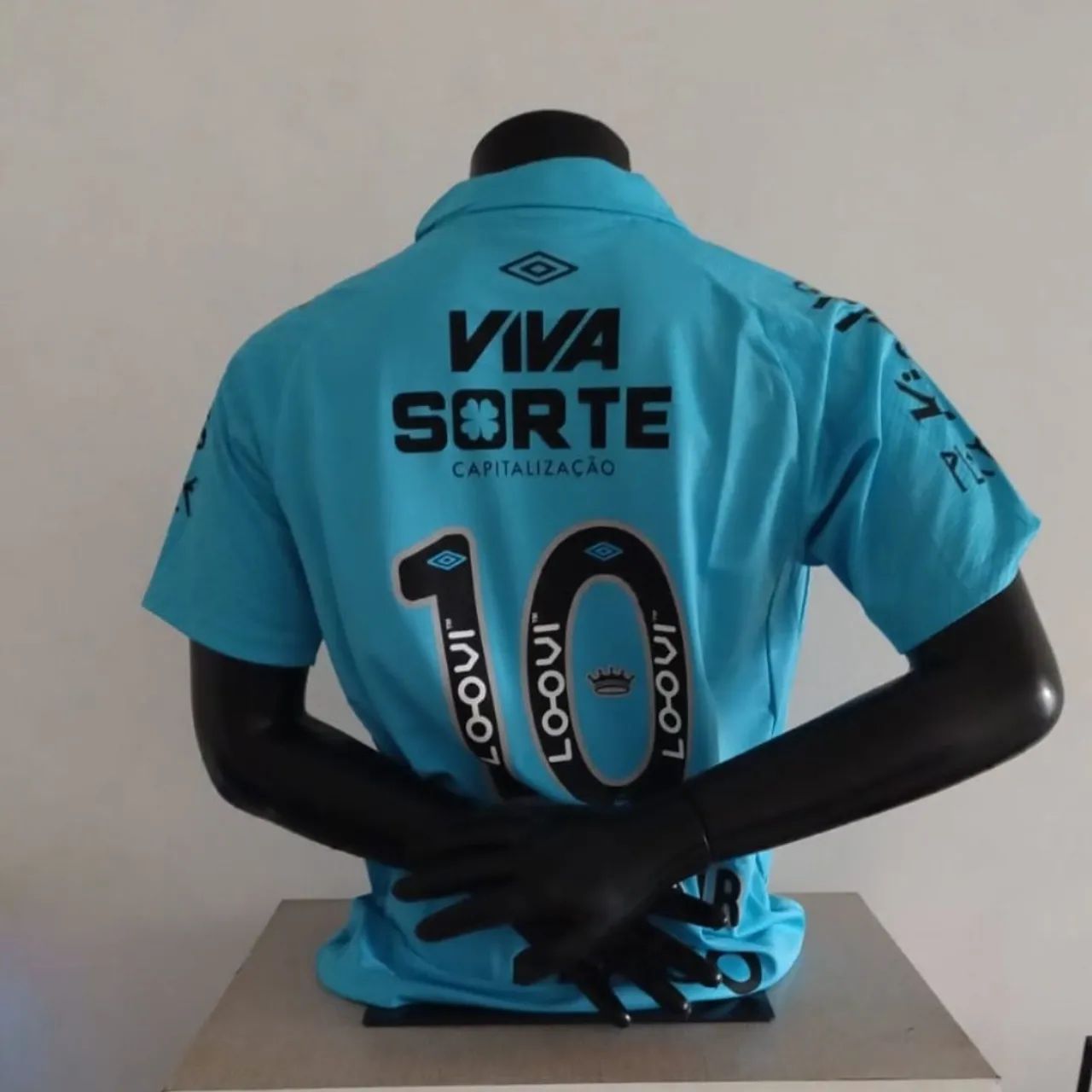 Camisa do Santos com os patrocínios personalizada nome e número  - Foto 2