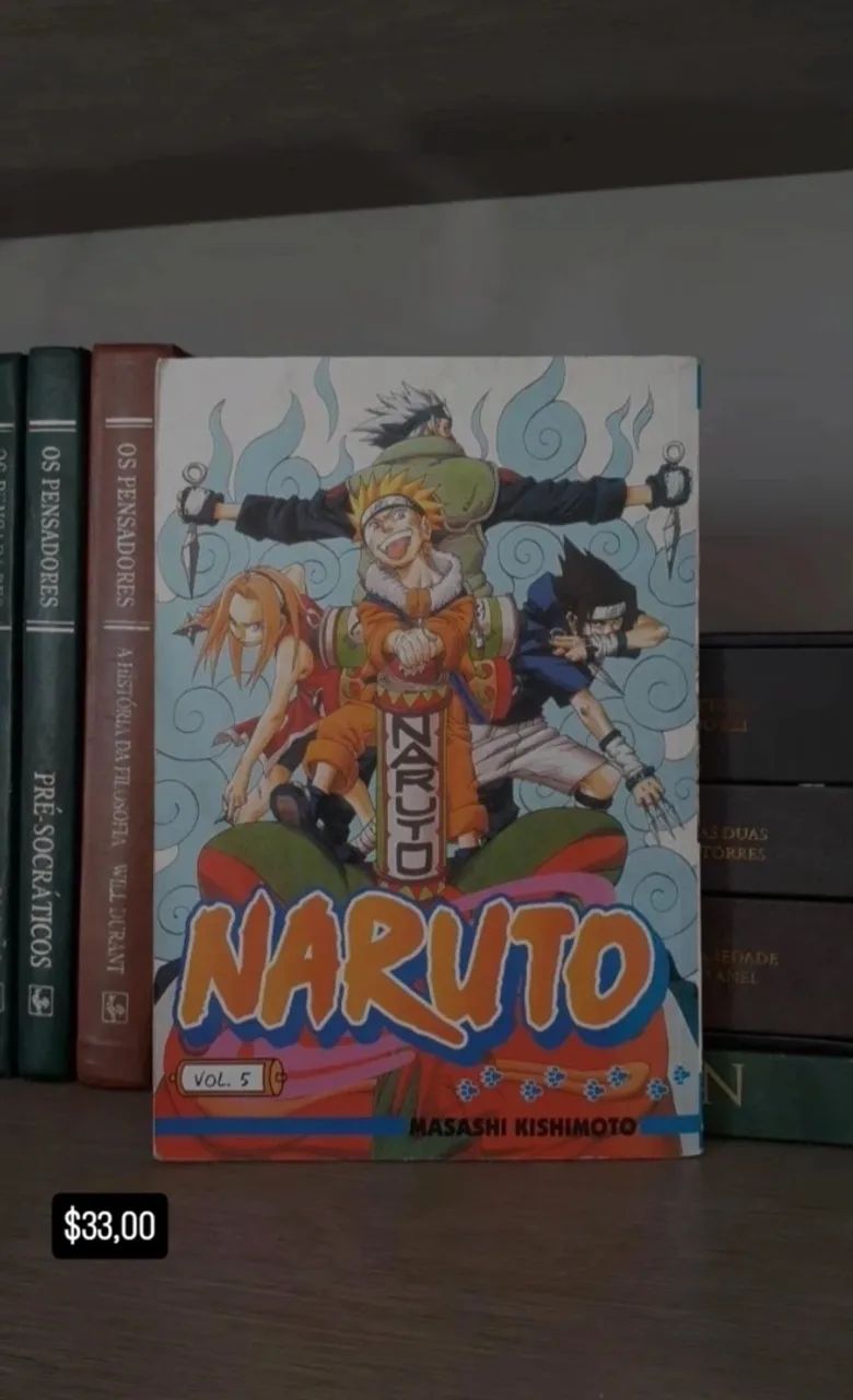 Naruto Mangá Volume 5