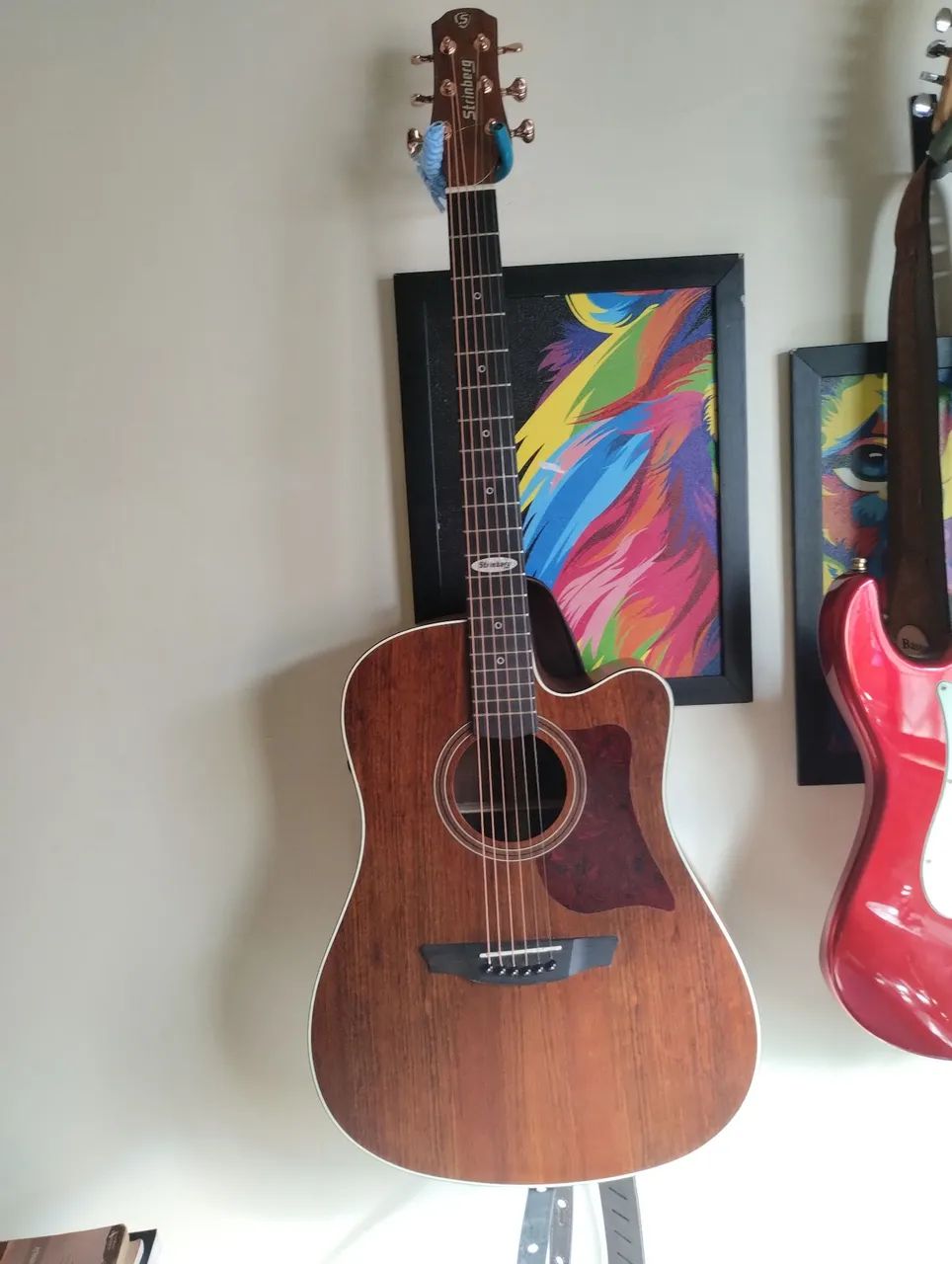 Violão Strimbergh SD300 cutway com bag luxo - Foto 3