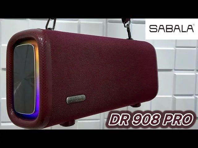 Caixa de som Sabala 908 pro 