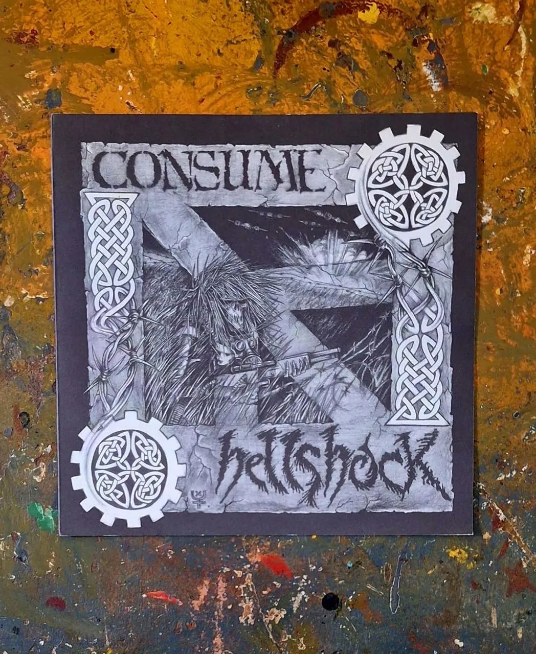 Consume e Hellshock - Hardcore Crust EUA Raríssimo - Ratos de Porão  - Foto 3