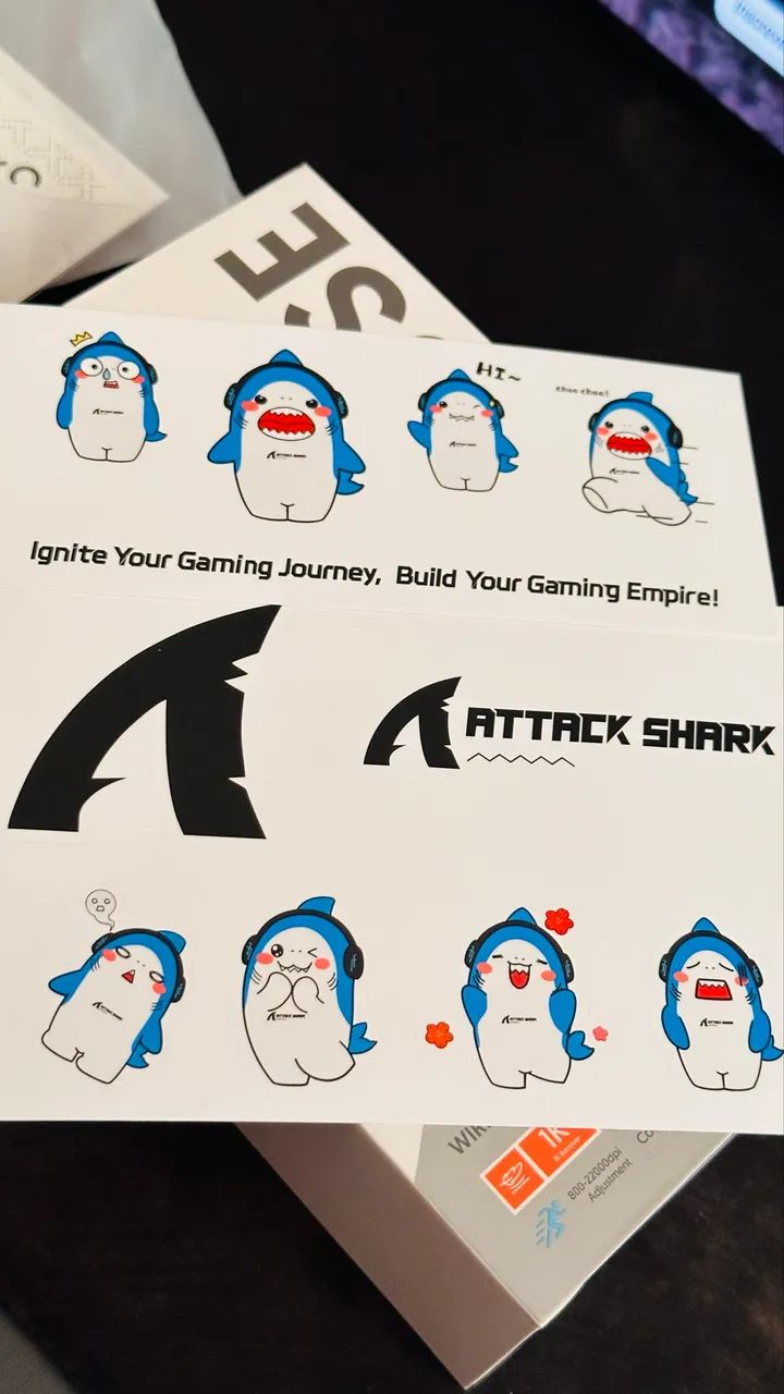 Mouse Attack Shark X11 White - LACRADO - Foto 5